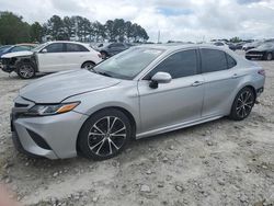 Salvage cars for sale at Loganville, GA auction: 2019 Toyota Camry Hybrid