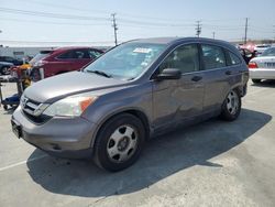Salvage cars for sale from Copart Sun Valley, CA: 2011 Honda CR-V LX