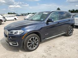 Salvage cars for sale from Copart Houston, TX: 2017 BMW X5 SDRIVE35I