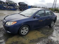 Salvage cars for sale from Copart Windsor, NJ: 2010 Hyundai Elantra Blue