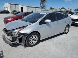 Salvage cars for sale from Copart Tulsa, OK: 2017 Toyota Prius