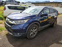 Salvage cars for sale at Kapolei, HI auction: 2019 Honda CR-V EX