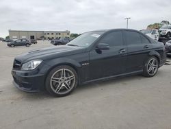 Salvage cars for sale at Wilmer, TX auction: 2014 Mercedes-Benz C 63 AMG