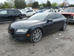 Salvage cars for sale at Madisonville, TN auction: 2013 Audi A7 Premium Plus