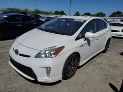 Salvage cars for sale from Copart Sacramento, CA: 2012 Toyota Prius