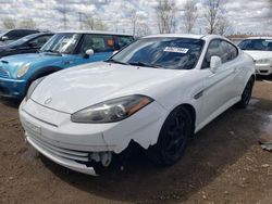 Salvage cars for sale at Elgin, IL auction: 2008 Hyundai Tiburon GS