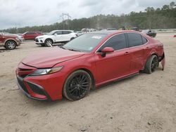 Salvage cars for sale at Greenwell Springs, LA auction: 2021 Toyota Camry XSE