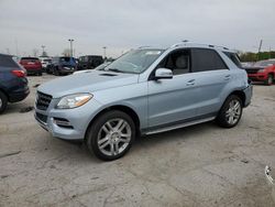 Salvage cars for sale from Copart Indianapolis, IN: 2015 Mercedes-Benz ML 350 4matic