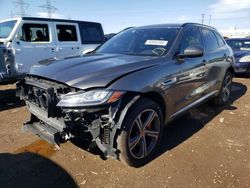 Salvage cars for sale from Copart Elgin, IL: 2019 Jaguar F-PACE S