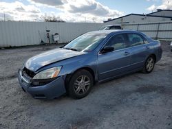 Salvage cars for sale from Copart Albany, NY: 2007 Honda Accord SE