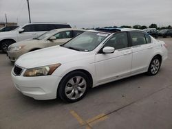 Honda Accord EXL salvage cars for sale: 2009 Honda Accord EXL