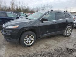 Salvage cars for sale from Copart Leroy, NY: 2014 Jeep Cherokee Latitude