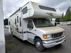 Forest River Motorhome salvage cars for sale: 2004 Forest River 2004 Ford Econoline E450 Super Duty Cutaway Van