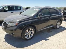Salvage cars for sale from Copart San Antonio, TX: 2011 Lexus RX 350