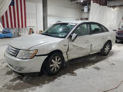 Salvage cars for sale from Copart Leroy, NY: 2008 Ford Taurus SEL
