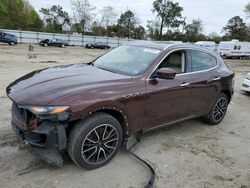 Salvage cars for sale at Hampton, VA auction: 2019 Maserati Levante S
