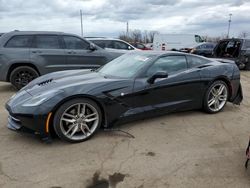 Salvage cars for sale from Copart Woodhaven, MI: 2014 Chevrolet Corvette Stingray Z51 1LT