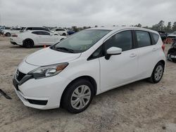 Salvage cars for sale from Copart Houston, TX: 2017 Nissan Versa Note S