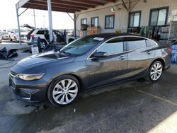 Salvage cars for sale at Los Angeles, CA auction: 2018 Chevrolet Malibu Premier