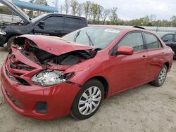 Salvage cars for sale from Copart Spartanburg, SC: 2012 Toyota Corolla Base