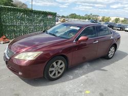 Salvage cars for sale from Copart Orlando, FL: 2007 Lexus ES 350