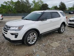 Salvage cars for sale from Copart Madisonville, TN: 2018 Ford Explorer XLT