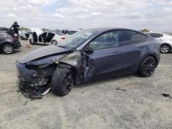 Salvage cars for sale at Antelope, CA auction: 2022 Tesla Model Y