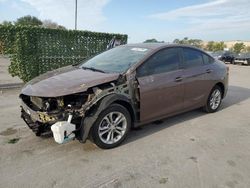 Chevrolet salvage cars for sale: 2019 Chevrolet Cruze LS