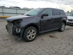 Salvage cars for sale at Dyer, IN auction: 2016 Chevrolet Equinox LS