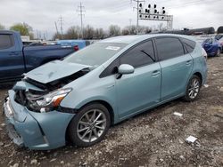 Toyota Prius salvage cars for sale: 2015 Toyota Prius V