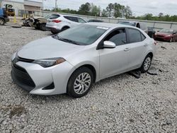 Salvage cars for sale from Copart Montgomery, AL: 2018 Toyota Corolla L