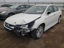 Salvage cars for sale at Elgin, IL auction: 2014 Honda Accord EXL