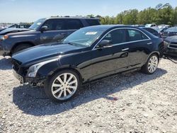 Salvage cars for sale from Copart Houston, TX: 2017 Cadillac ATS Luxury