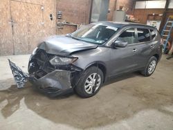 Salvage cars for sale from Copart Ebensburg, PA: 2015 Nissan Rogue S