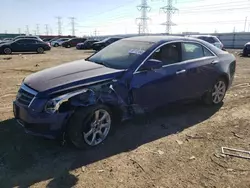 Salvage cars for sale at Elgin, IL auction: 2014 Cadillac ATS Luxury