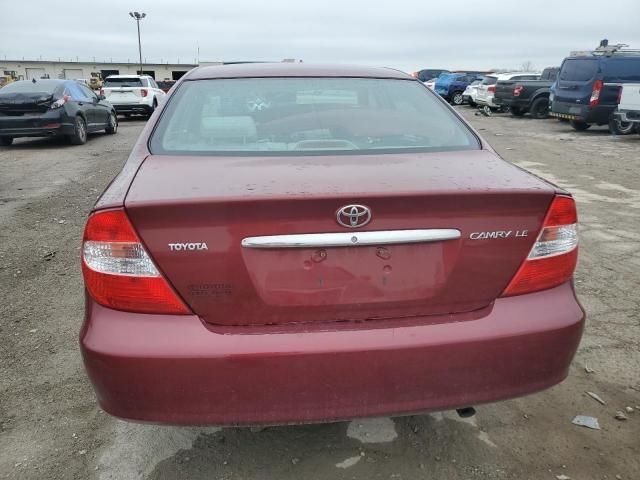 2002 Toyota Camry LE