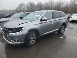 Salvage cars for sale at auction: 2017 Mitsubishi Outlander SE