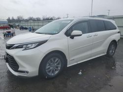 Toyota salvage cars for sale: 2021 Toyota Sienna XLE