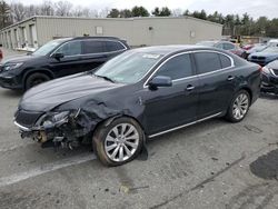 Salvage cars for sale at Exeter, RI auction: 2014 Lincoln MKS