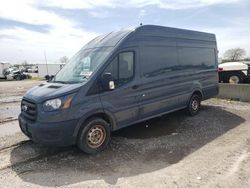 Salvage trucks for sale at Cicero, IN auction: 2020 Ford Transit T-250