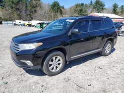 Toyota Highlander salvage cars for sale: 2011 Toyota Highlander Base