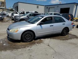 Salvage cars for sale at New Orleans, LA auction: 2005 Honda Accord DX