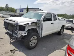 Salvage cars for sale from Copart Savannah, GA: 2021 Toyota Tundra Double Cab SR/SR5