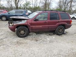 Salvage cars for sale at Cicero, IN auction: 1999 Jeep Grand Cherokee Limited