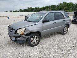Salvage cars for sale from Copart New Braunfels, TX: 2010 KIA Sportage LX