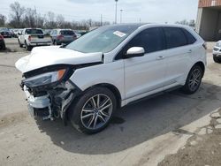 Ford salvage cars for sale: 2019 Ford Edge Titanium