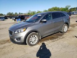 Salvage cars for sale at Florence, MS auction: 2018 KIA Sorento LX