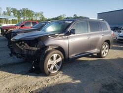 Vehiculos salvage en venta de Copart Spartanburg, SC: 2012 Toyota Highlander Limited
