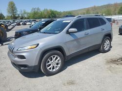 Salvage cars for sale from Copart Grantville, PA: 2017 Jeep Cherokee Latitude