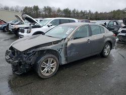 Salvage cars for sale at Exeter, RI auction: 2010 Infiniti G37